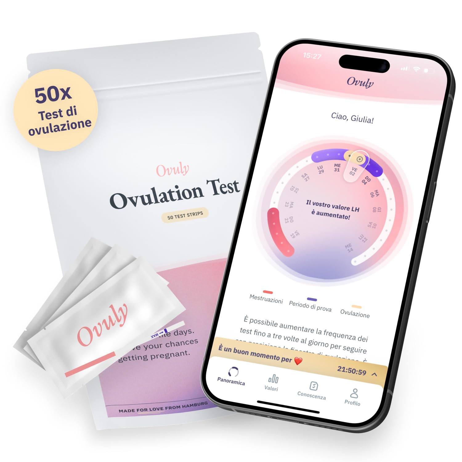 clearblue test ovulazione